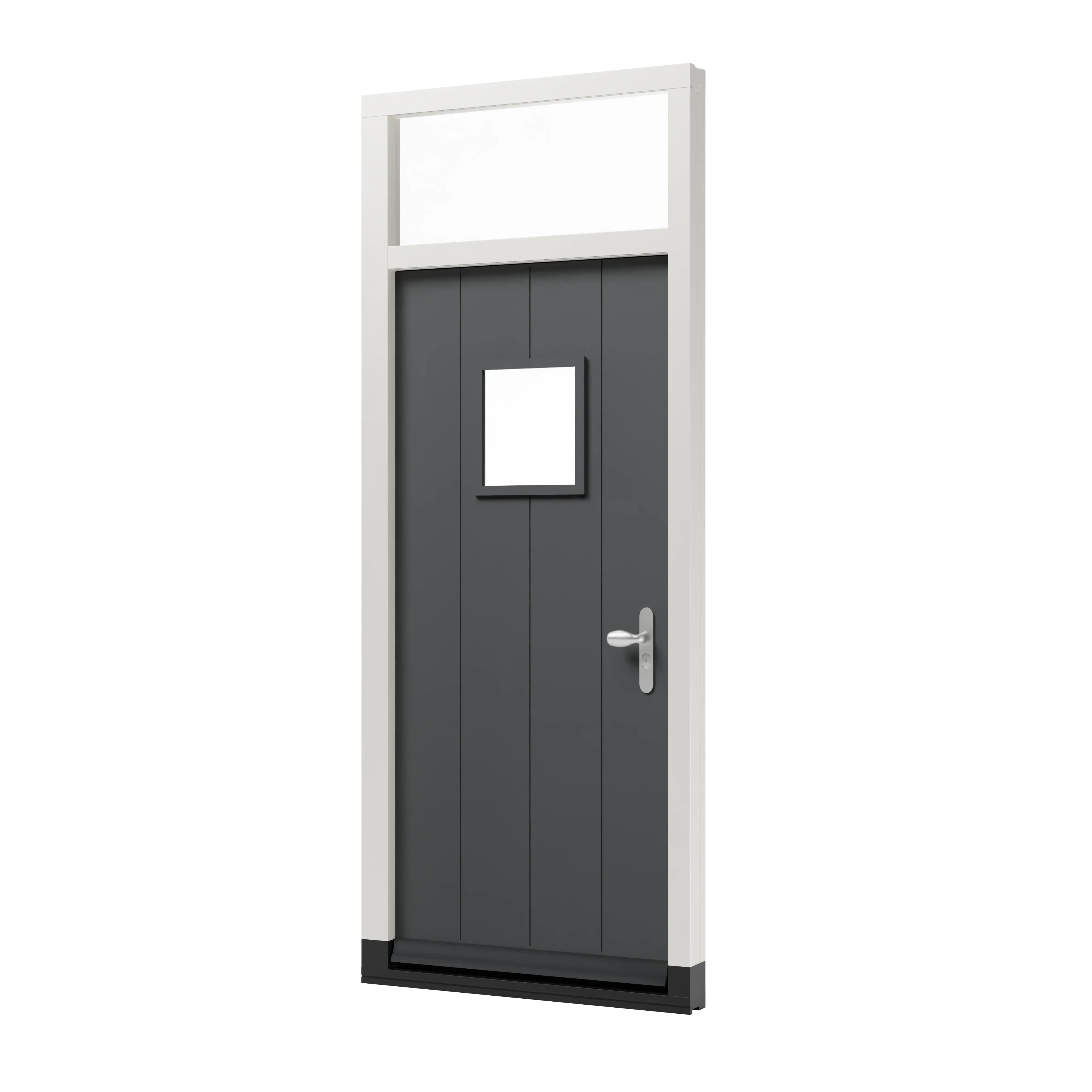 Houten voordeur TH16 met een bovenlicht